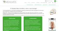 Desktop Screenshot of newlives.dk